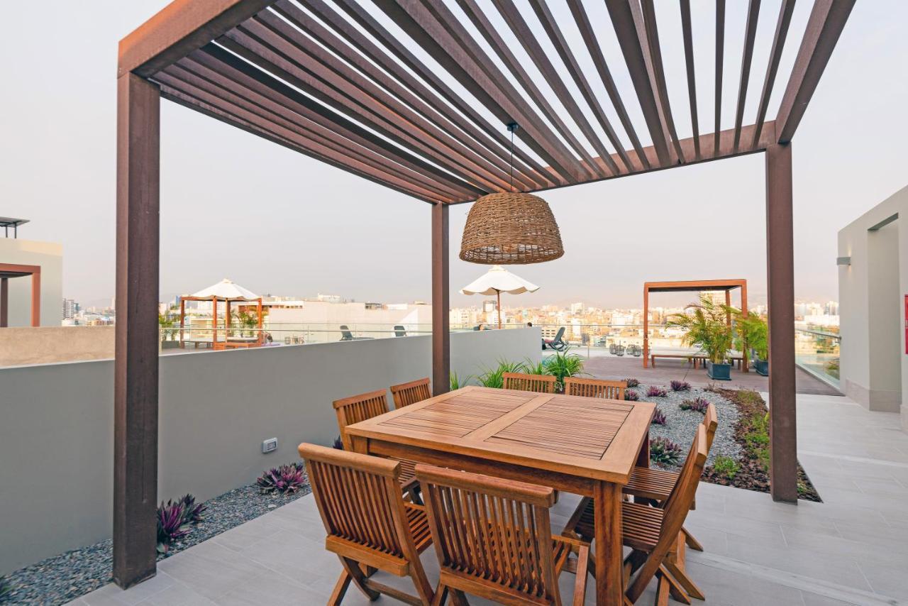 ✶ Nazca Penthouse ✶ 3-Stories Luxury Rooftop Pool リマ エクステリア 写真